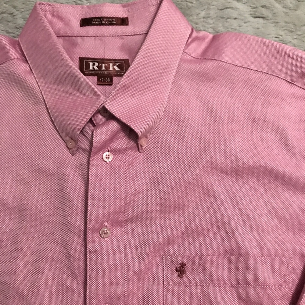 RTK button collar shirt